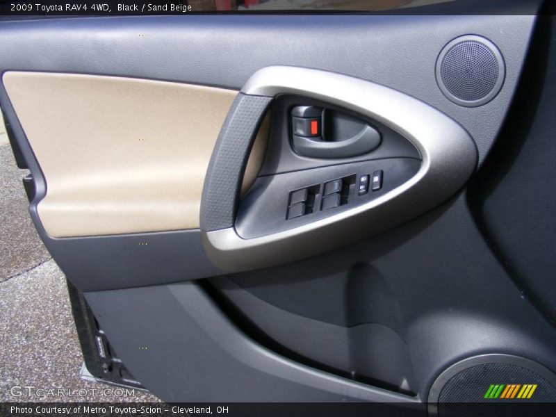Black / Sand Beige 2009 Toyota RAV4 4WD