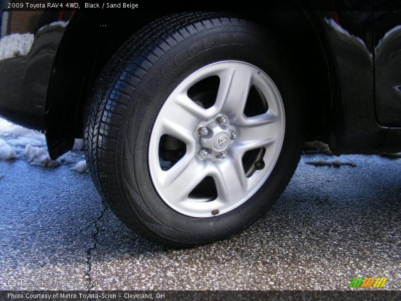 Black / Sand Beige 2009 Toyota RAV4 4WD