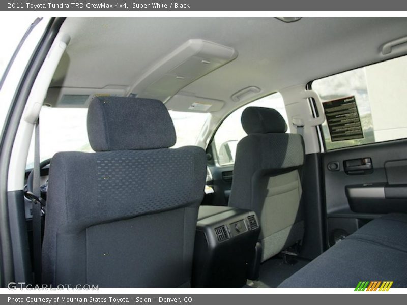 Super White / Black 2011 Toyota Tundra TRD CrewMax 4x4