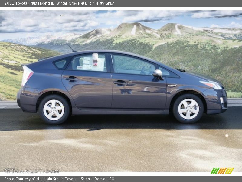 Winter Gray Metallic / Misty Gray 2011 Toyota Prius Hybrid II