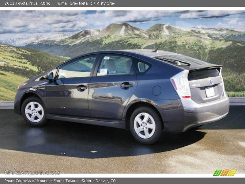 Winter Gray Metallic / Misty Gray 2011 Toyota Prius Hybrid II
