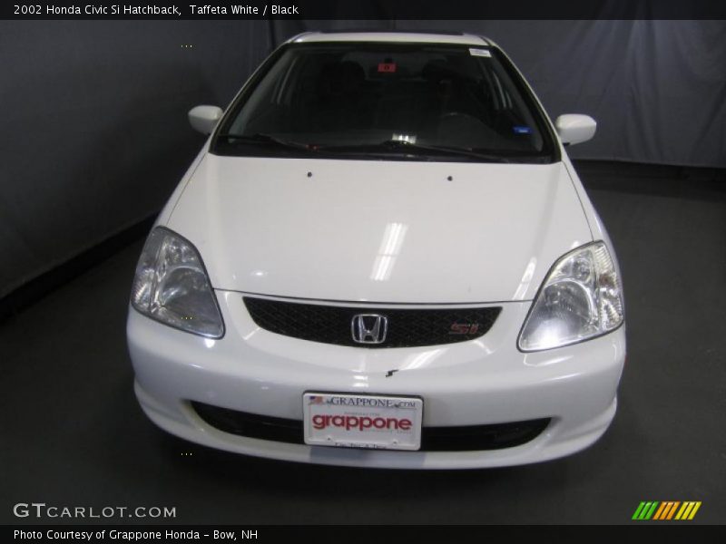 Taffeta White / Black 2002 Honda Civic Si Hatchback