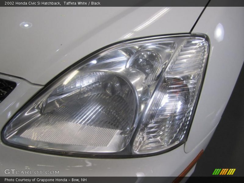 Taffeta White / Black 2002 Honda Civic Si Hatchback