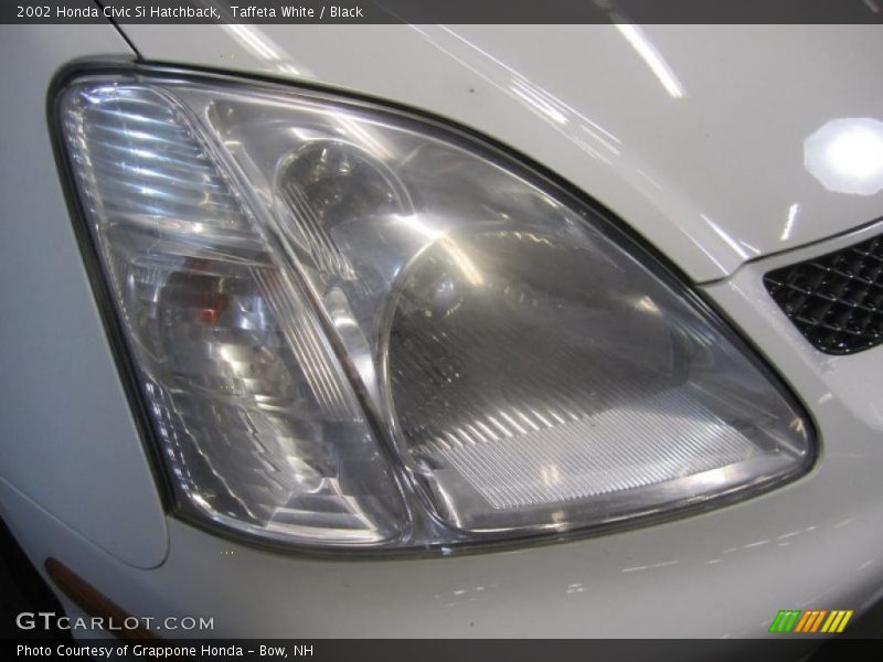 Taffeta White / Black 2002 Honda Civic Si Hatchback