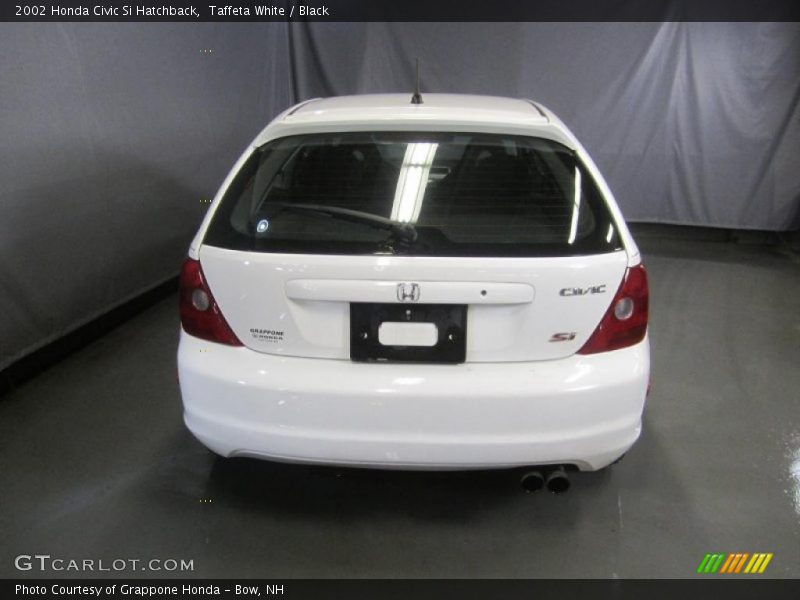 Taffeta White / Black 2002 Honda Civic Si Hatchback