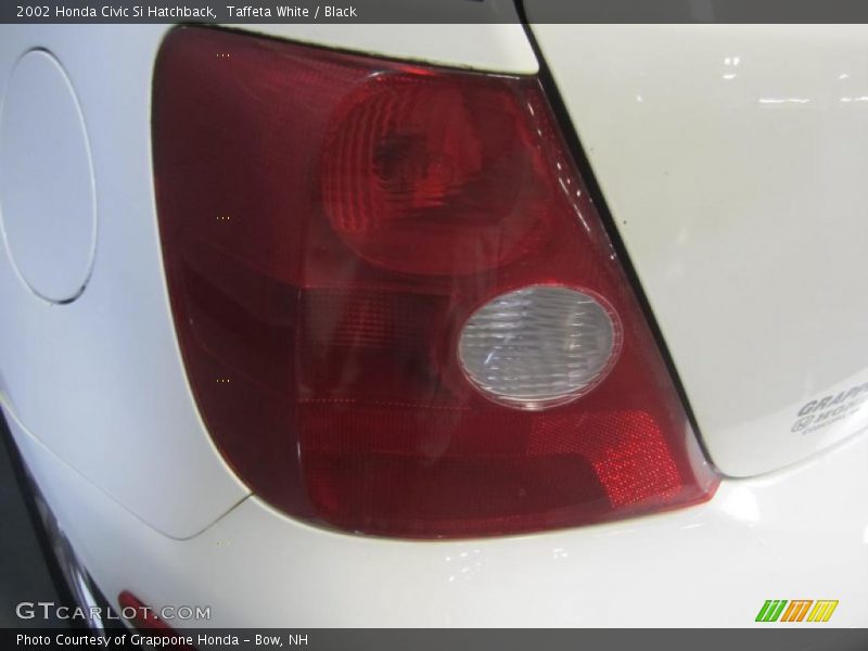 Taffeta White / Black 2002 Honda Civic Si Hatchback