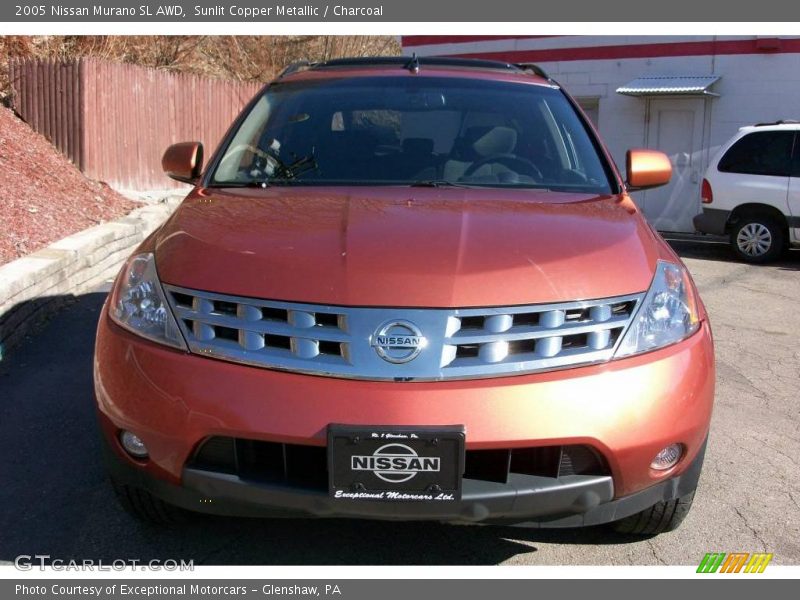 Sunlit Copper Metallic / Charcoal 2005 Nissan Murano SL AWD