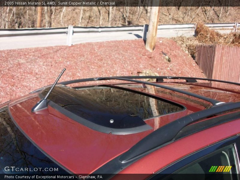 Sunlit Copper Metallic / Charcoal 2005 Nissan Murano SL AWD