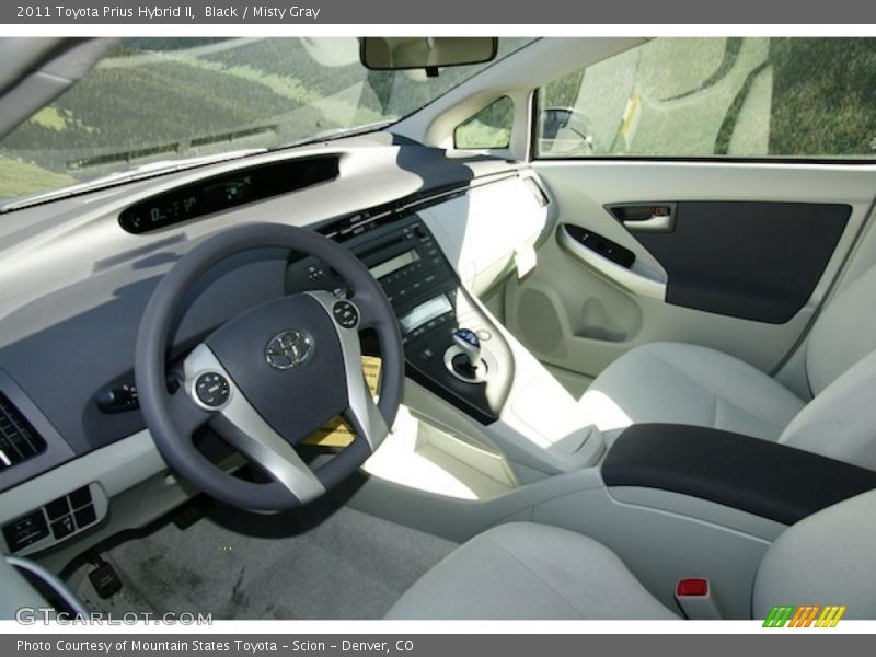 Dashboard of 2011 Prius Hybrid II