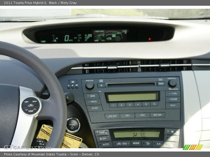 Controls of 2011 Prius Hybrid II