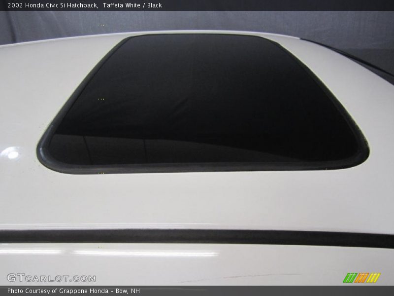 Taffeta White / Black 2002 Honda Civic Si Hatchback