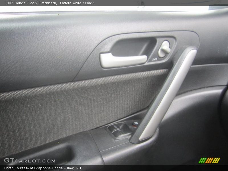 Taffeta White / Black 2002 Honda Civic Si Hatchback