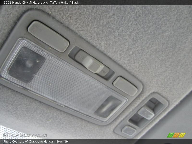 Taffeta White / Black 2002 Honda Civic Si Hatchback