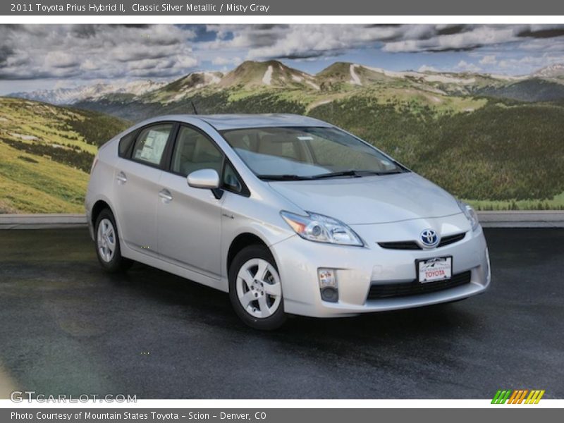 Classic Silver Metallic / Misty Gray 2011 Toyota Prius Hybrid II