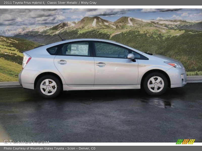 Classic Silver Metallic / Misty Gray 2011 Toyota Prius Hybrid II