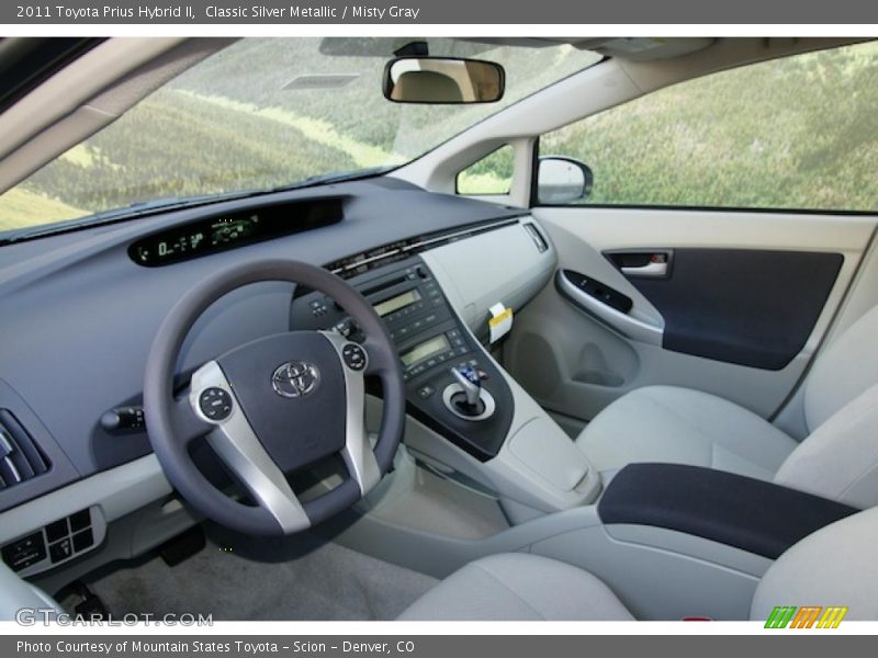 Classic Silver Metallic / Misty Gray 2011 Toyota Prius Hybrid II