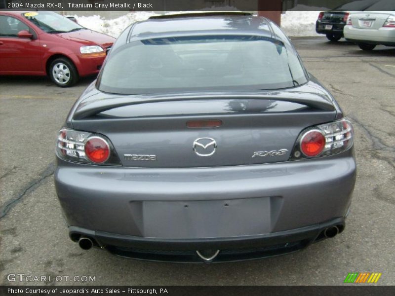Titanium Gray Metallic / Black 2004 Mazda RX-8