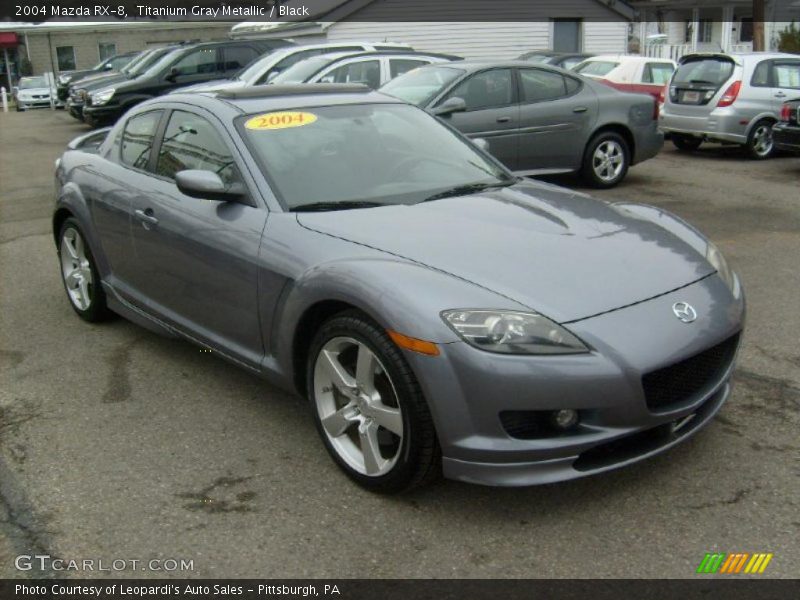 Titanium Gray Metallic / Black 2004 Mazda RX-8