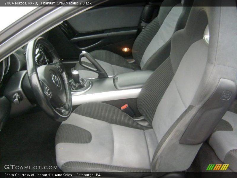 Titanium Gray Metallic / Black 2004 Mazda RX-8