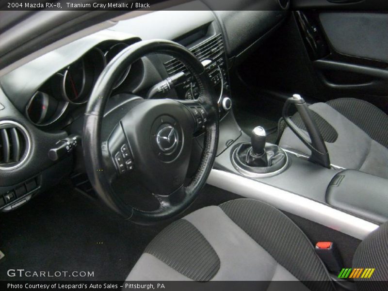 Titanium Gray Metallic / Black 2004 Mazda RX-8