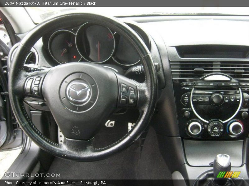 Titanium Gray Metallic / Black 2004 Mazda RX-8