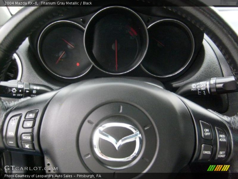 Titanium Gray Metallic / Black 2004 Mazda RX-8