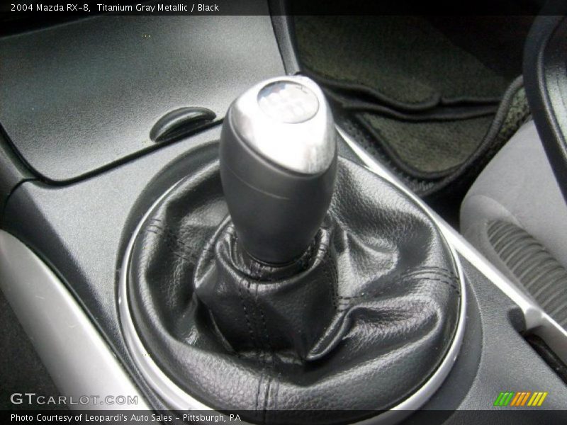 Titanium Gray Metallic / Black 2004 Mazda RX-8