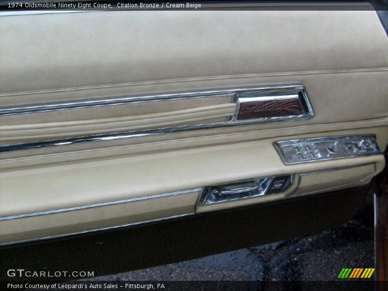 Door Panel of 1974 Ninety Eight Coupe