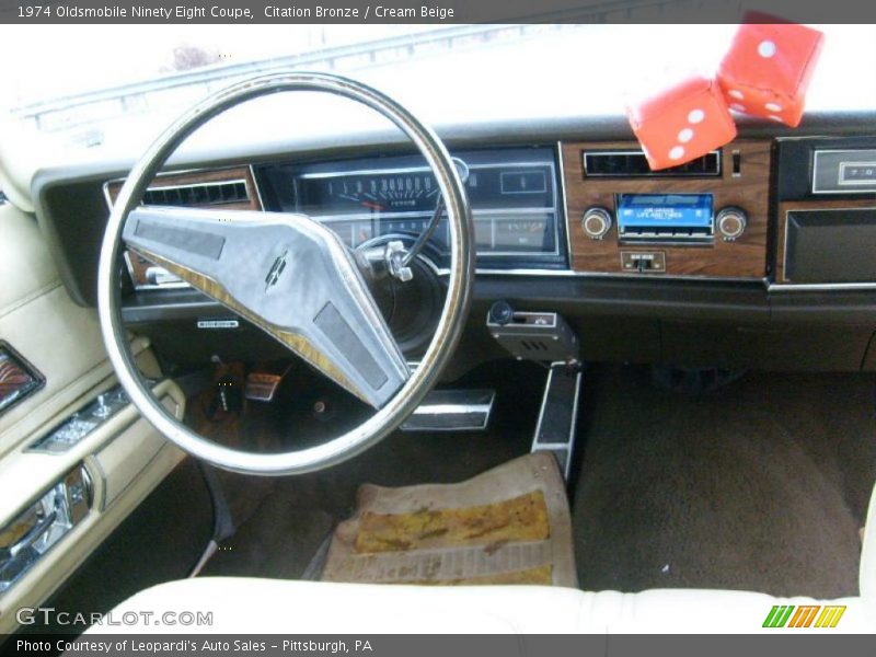 Dashboard of 1974 Ninety Eight Coupe