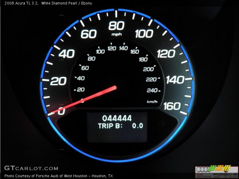 White Diamond Pearl / Ebony 2008 Acura TL 3.2