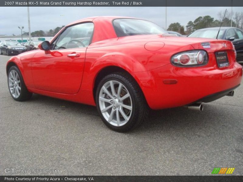  2007 MX-5 Miata Grand Touring Hardtop Roadster True Red