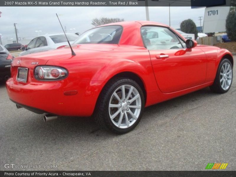  2007 MX-5 Miata Grand Touring Hardtop Roadster True Red