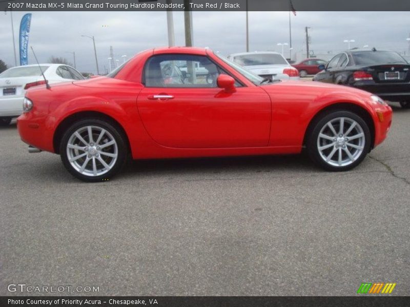  2007 MX-5 Miata Grand Touring Hardtop Roadster True Red