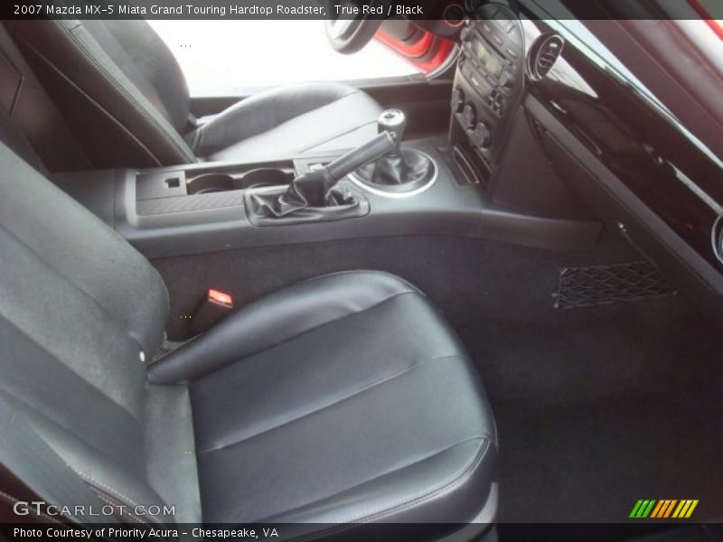  2007 MX-5 Miata Grand Touring Hardtop Roadster Black Interior