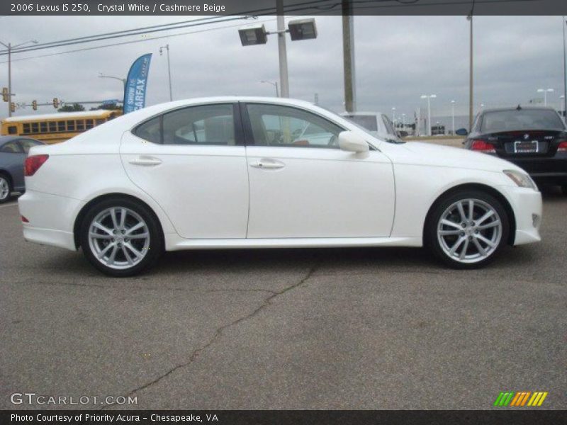 Crystal White / Cashmere Beige 2006 Lexus IS 250