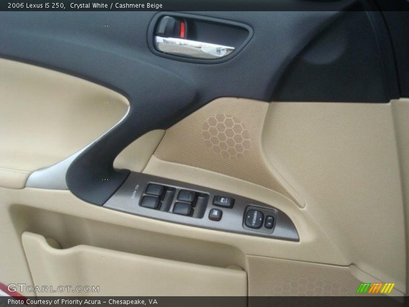 Crystal White / Cashmere Beige 2006 Lexus IS 250