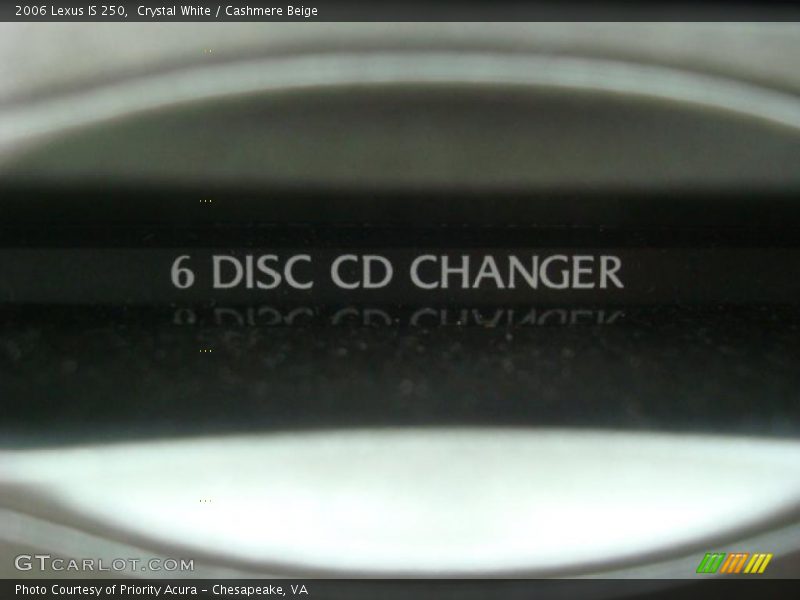 Crystal White / Cashmere Beige 2006 Lexus IS 250