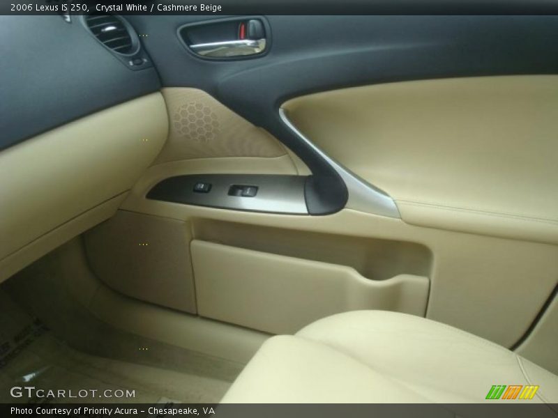 Crystal White / Cashmere Beige 2006 Lexus IS 250