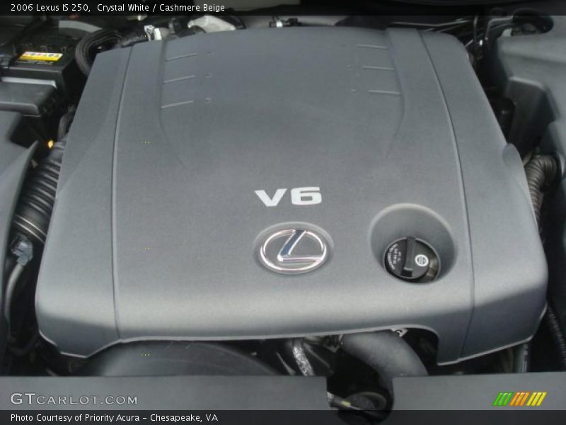 Crystal White / Cashmere Beige 2006 Lexus IS 250