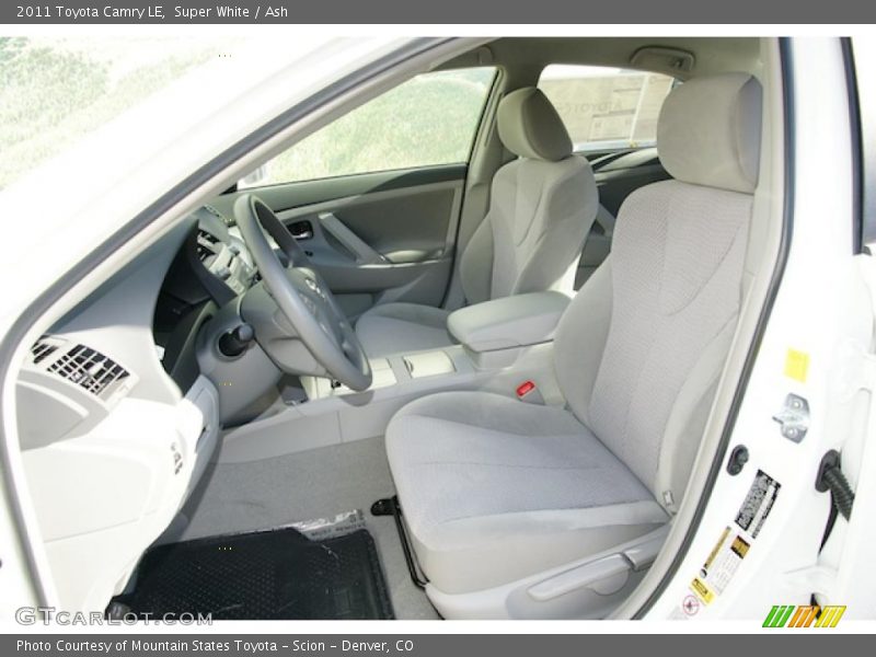 Super White / Ash 2011 Toyota Camry LE