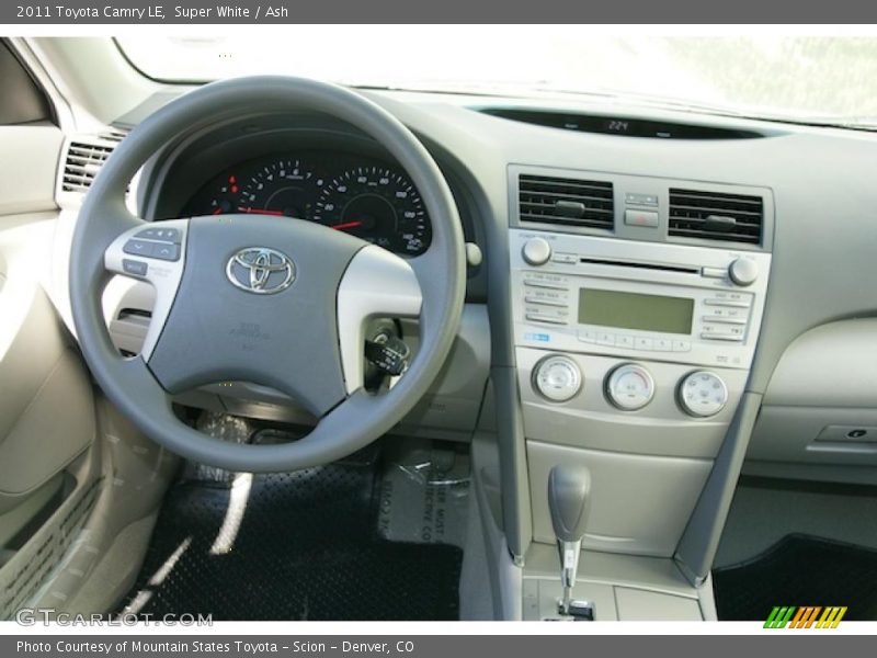 Super White / Ash 2011 Toyota Camry LE