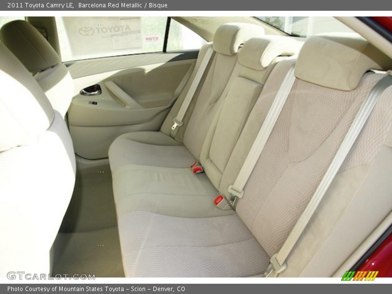 Barcelona Red Metallic / Bisque 2011 Toyota Camry LE