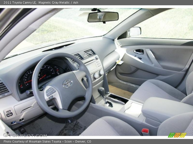 Magnetic Gray Metallic / Ash 2011 Toyota Camry LE