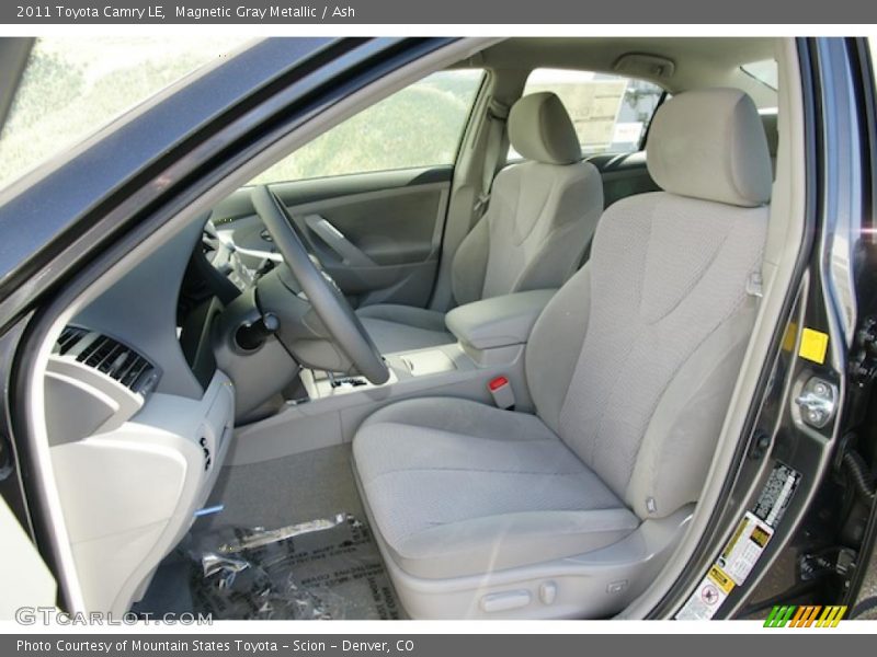 Magnetic Gray Metallic / Ash 2011 Toyota Camry LE