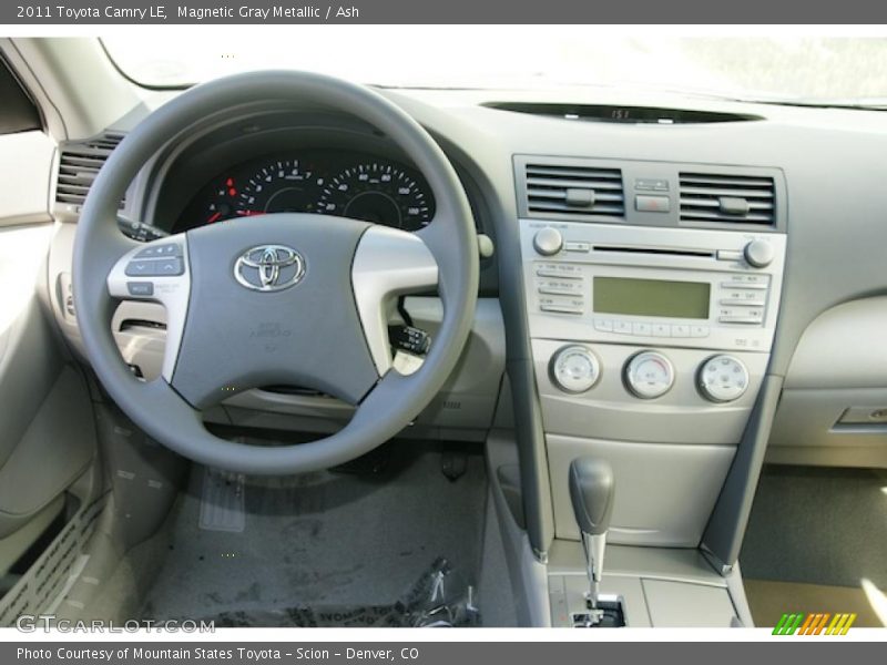 Magnetic Gray Metallic / Ash 2011 Toyota Camry LE
