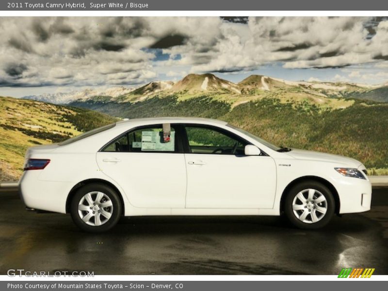 Super White / Bisque 2011 Toyota Camry Hybrid