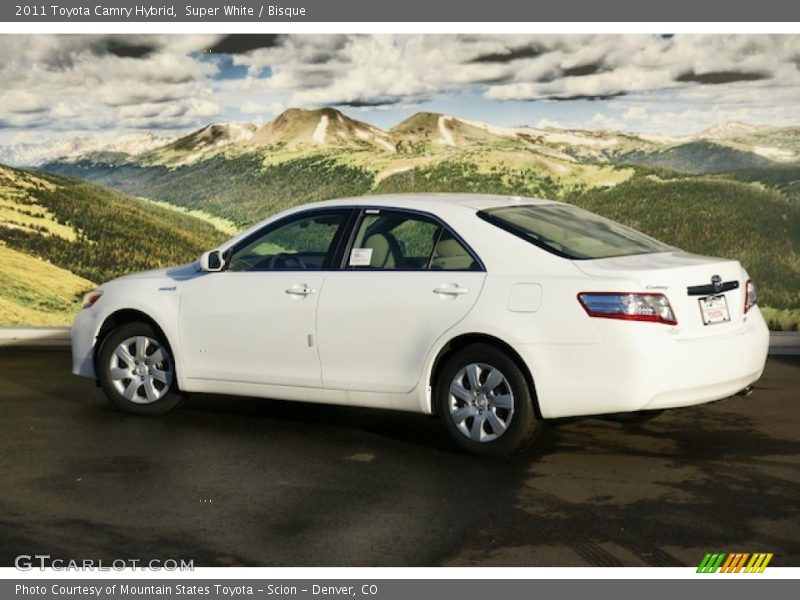 Super White / Bisque 2011 Toyota Camry Hybrid