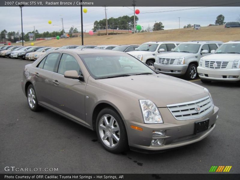 Radiant Bronze / Cashmere 2007 Cadillac STS V8