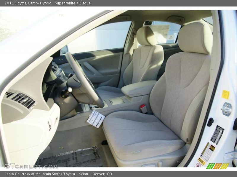 Super White / Bisque 2011 Toyota Camry Hybrid