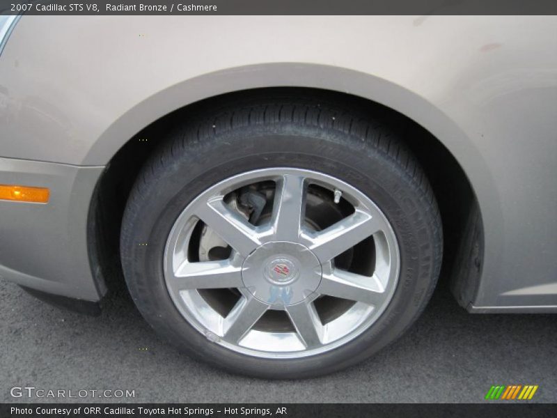 Radiant Bronze / Cashmere 2007 Cadillac STS V8